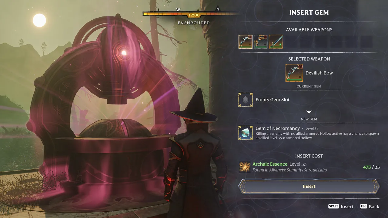 Enshrouded Weapon Gems in 1.0: What Changed and What to Use